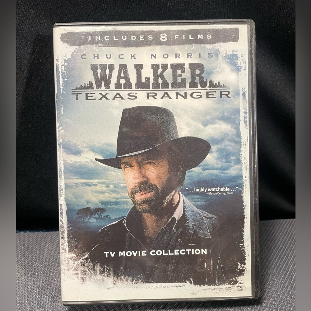 Walker Texas Ranger 8 Feature-Length TV Movie Collection DVD Set (8 Discs)